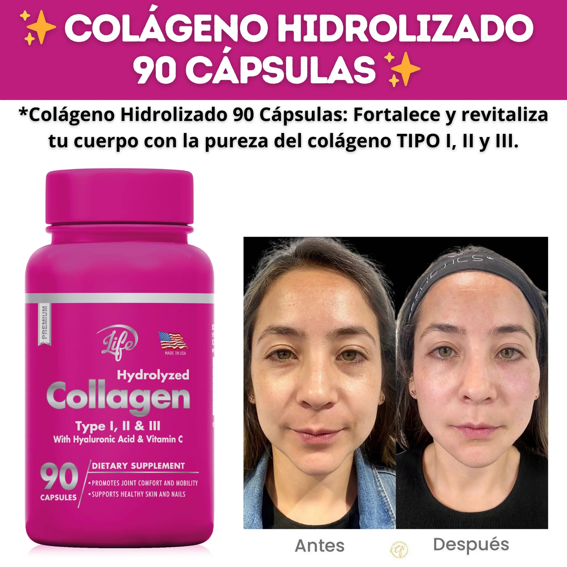 COLAGENO HIDROLIZADO 90 CAPSULAS
